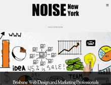 Tablet Screenshot of noisenewyork.com